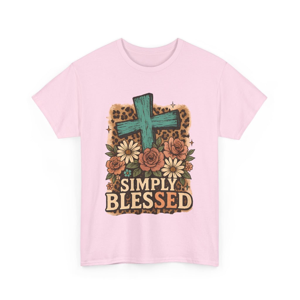 Simply Blessed Heavy Cotton Tee