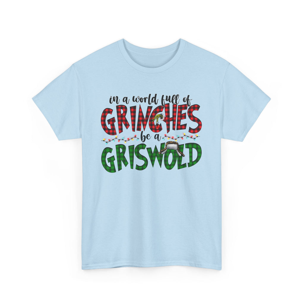 Griswold Holiday Heavy Cotton Tee - Perfect for Christmas Celebrations
