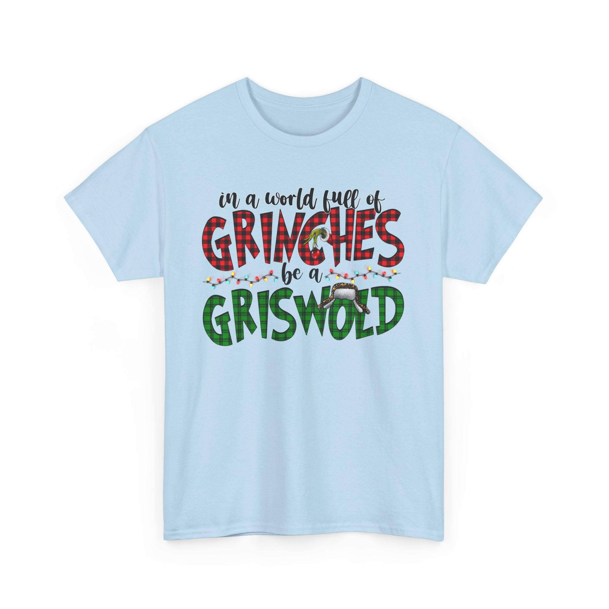 Griswold Holiday Heavy Cotton Tee - Perfect for Christmas Celebrations
