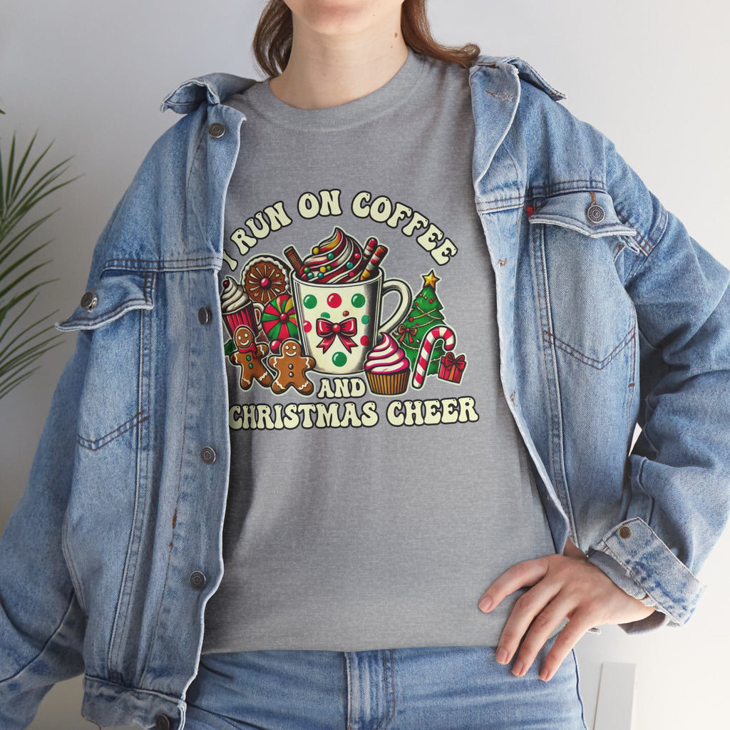 Funny Christmas Coffee Heavy Cotton Tee