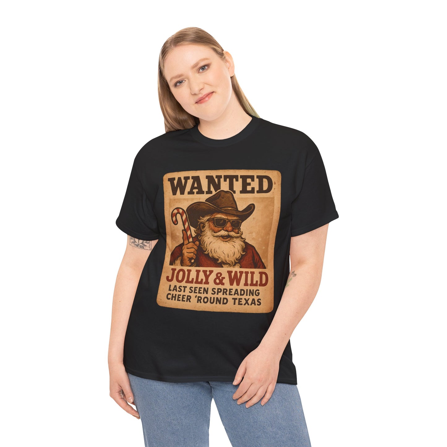Wanted Jolly & Wild Santa T‑Shirt