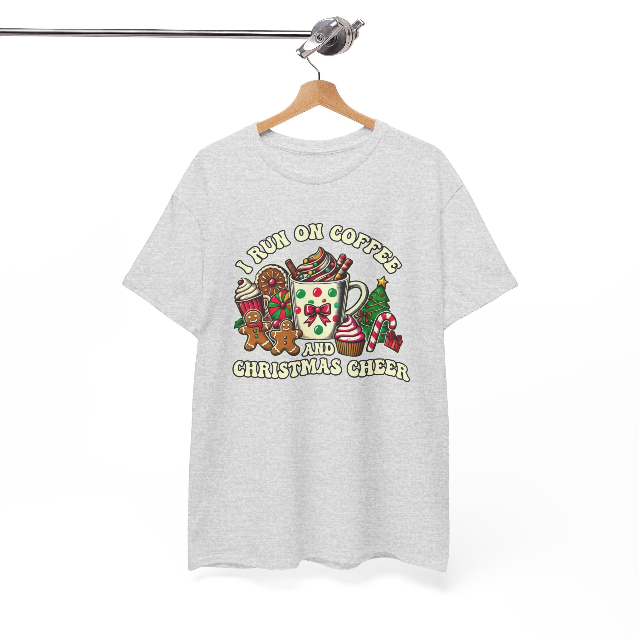 Funny Christmas Coffee Heavy Cotton Tee