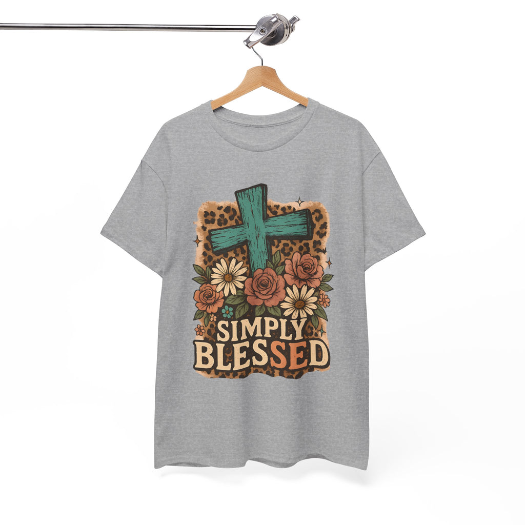 Simply Blessed Heavy Cotton Tee