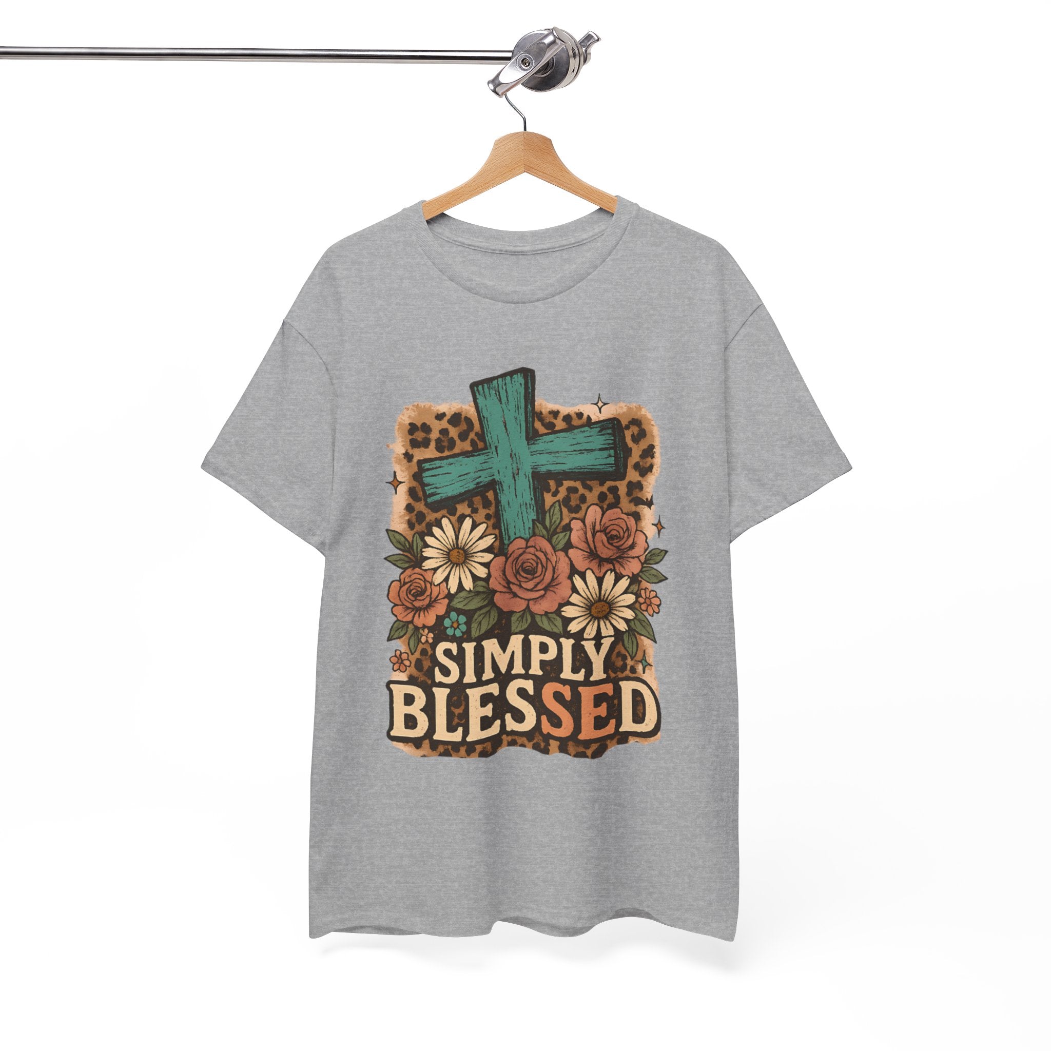 Simply Blessed Heavy Cotton Tee