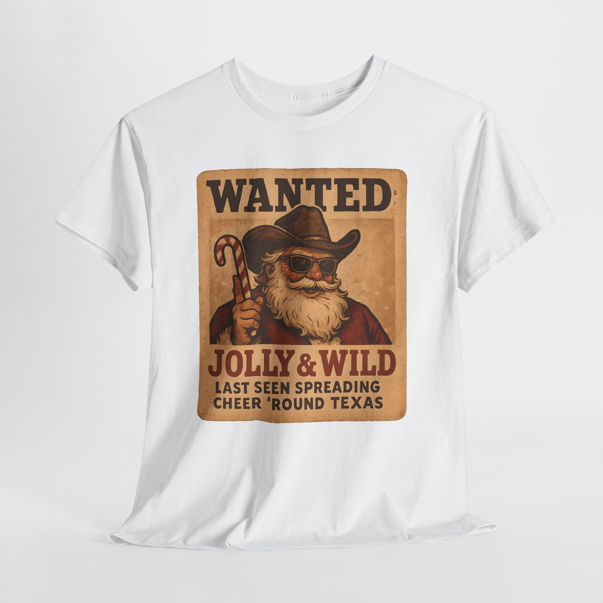 Wanted Jolly & Wild Santa T‑Shirt