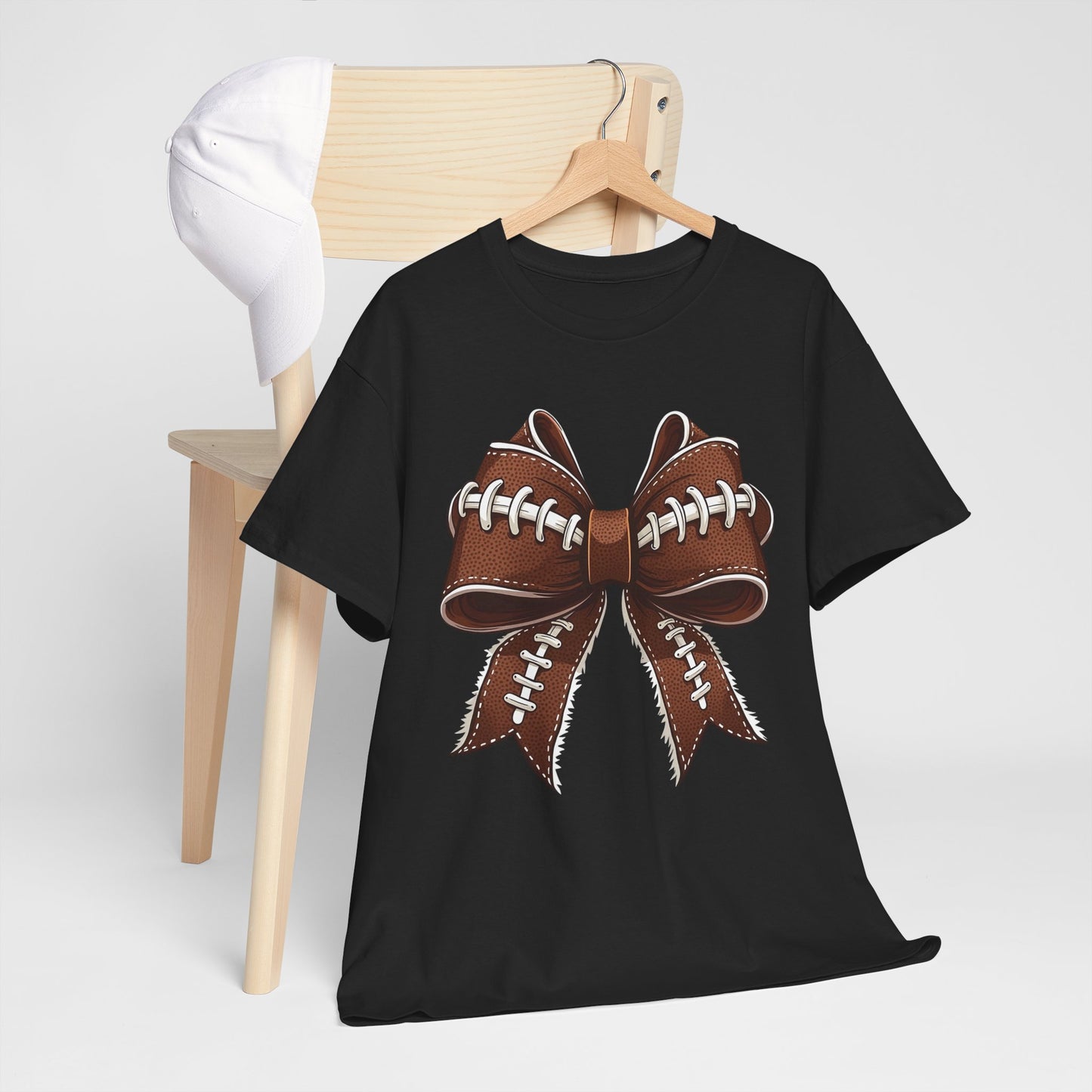 Football Bow Tee