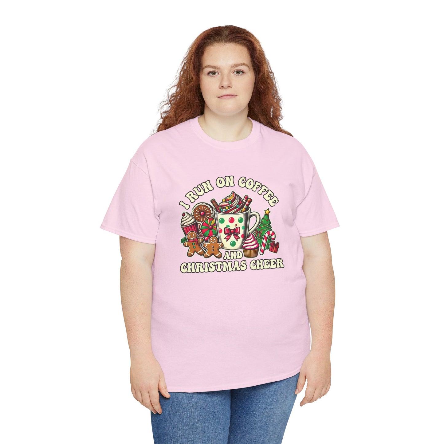 Funny Christmas Coffee Heavy Cotton Tee