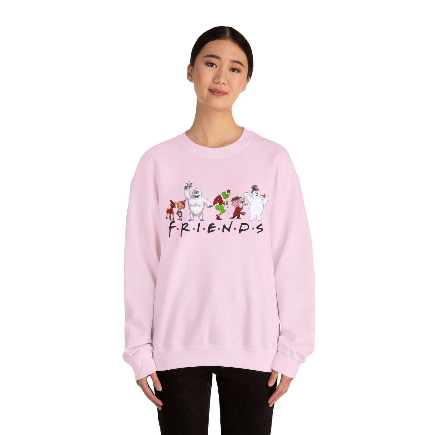 Whimsical Friends Crewneck Sweatshirt