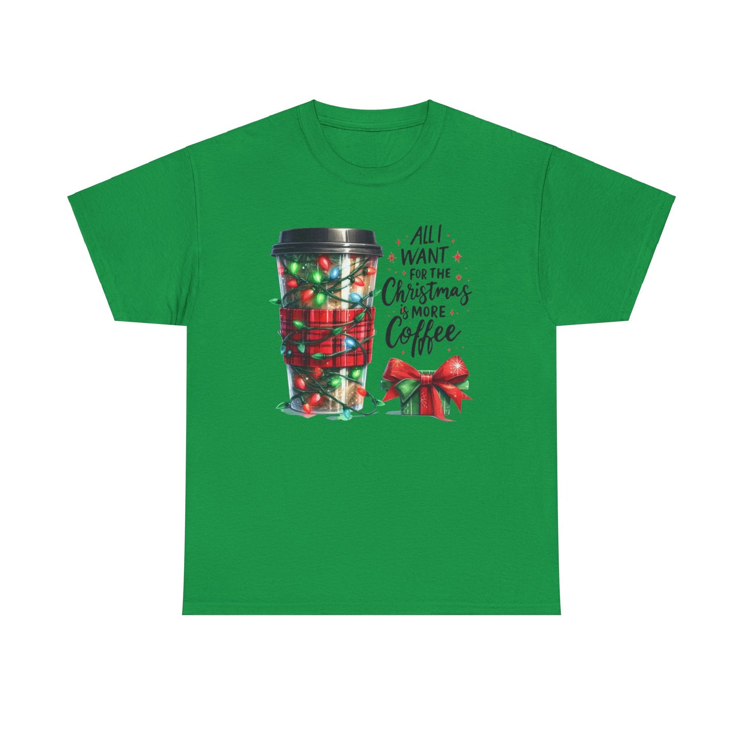 Christmas Coffee Heavy Cotton Tee