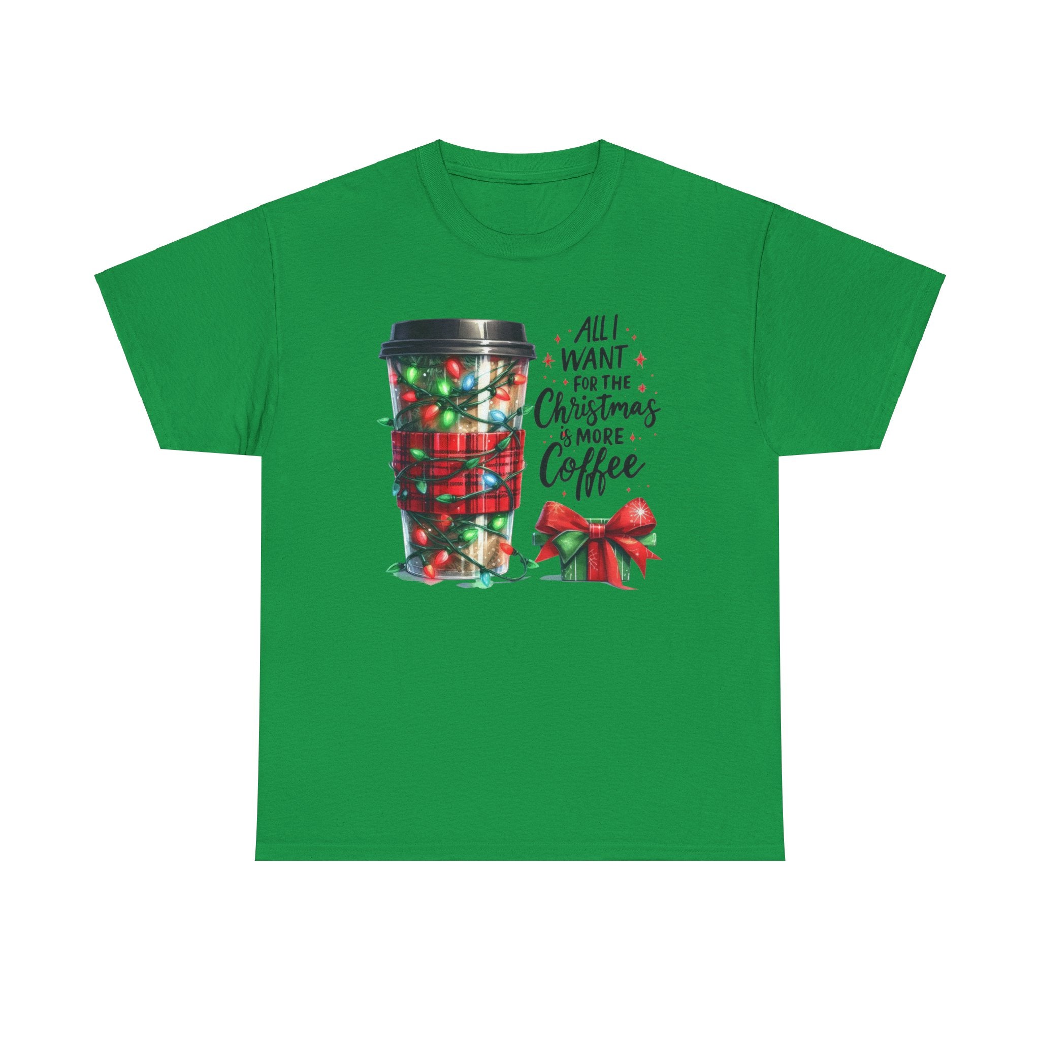 Christmas Coffee Heavy Cotton Tee