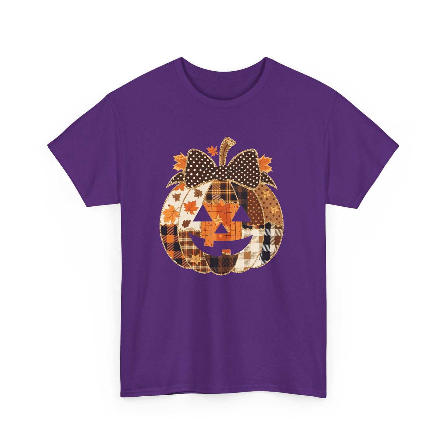 Pumpkin Patch Plaid Jack-O'-Lantern