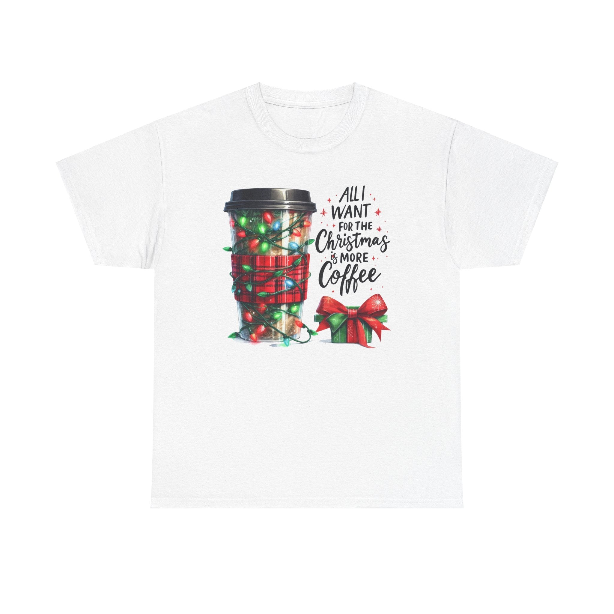 Christmas Coffee Heavy Cotton Tee