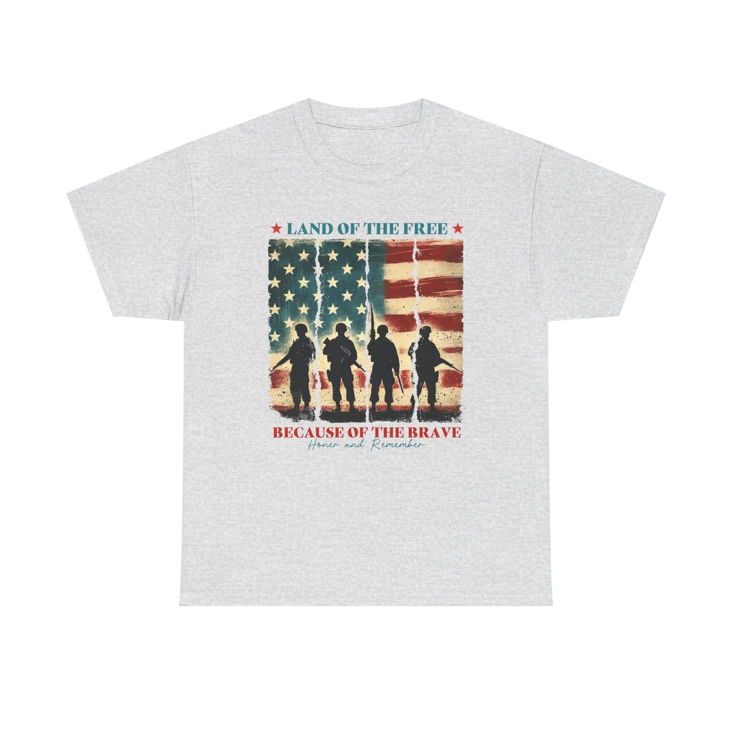 Land of the Free, Because of the Brave-Tee