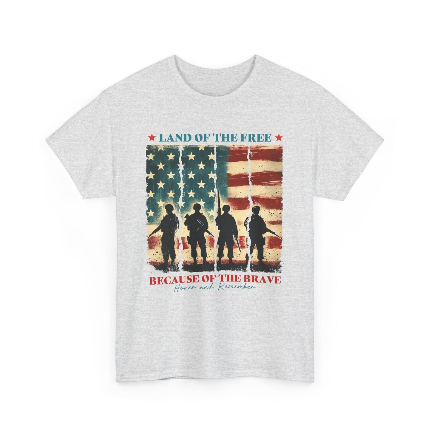 Land of the Free, Because of the Brave-Tee