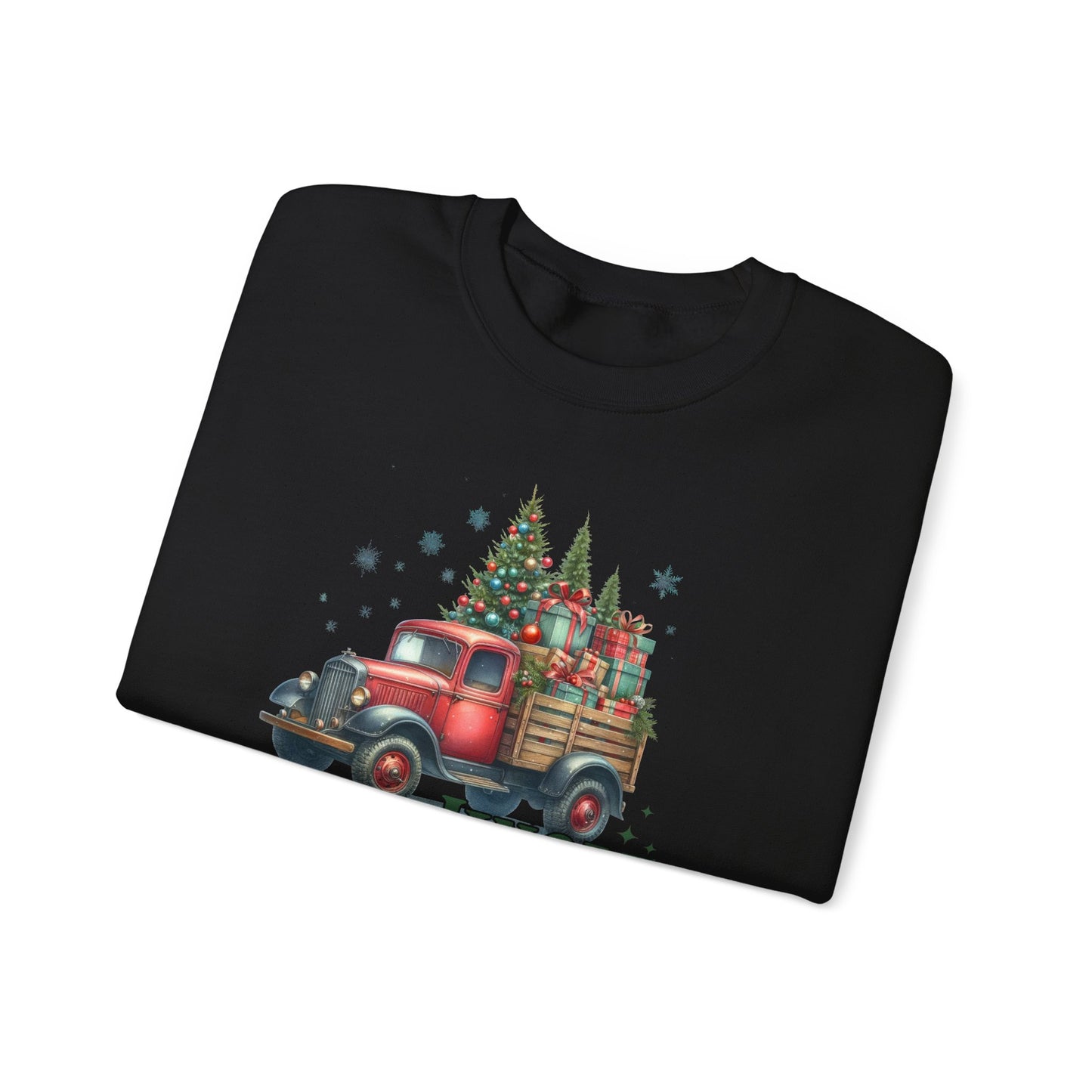 Jingle All the Way Sweatshirt - Cozy Heavy Blend Crewneck for Holiday Cheer