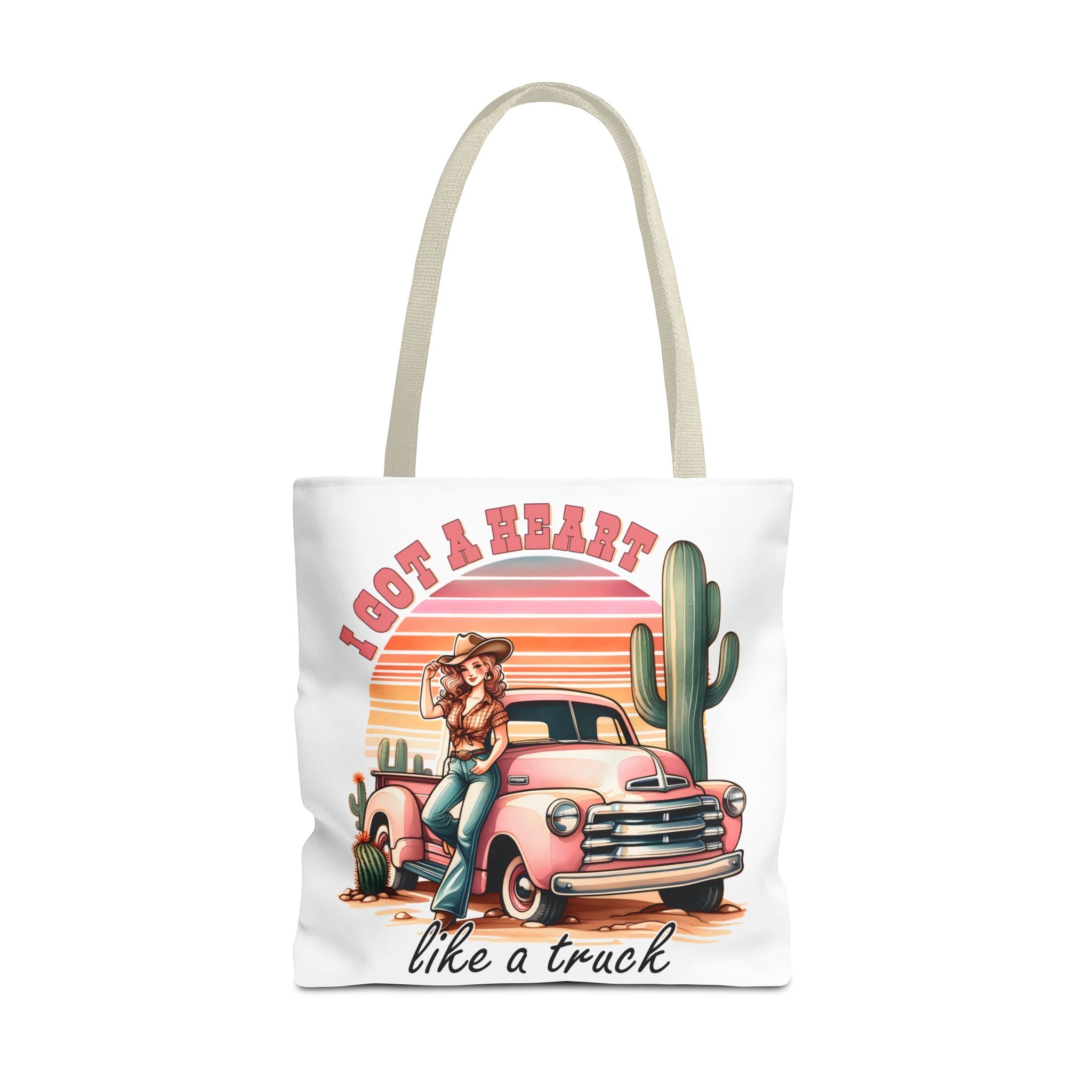 Heart Like a Truck Tote Bag
