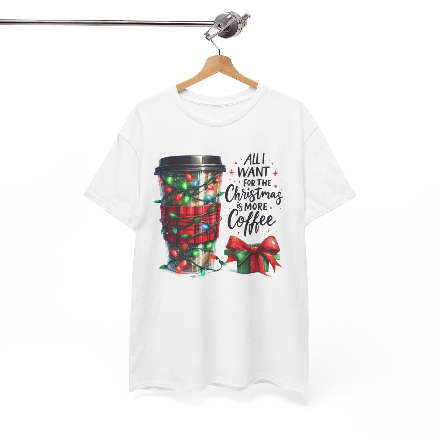 Christmas Coffee Heavy Cotton Tee