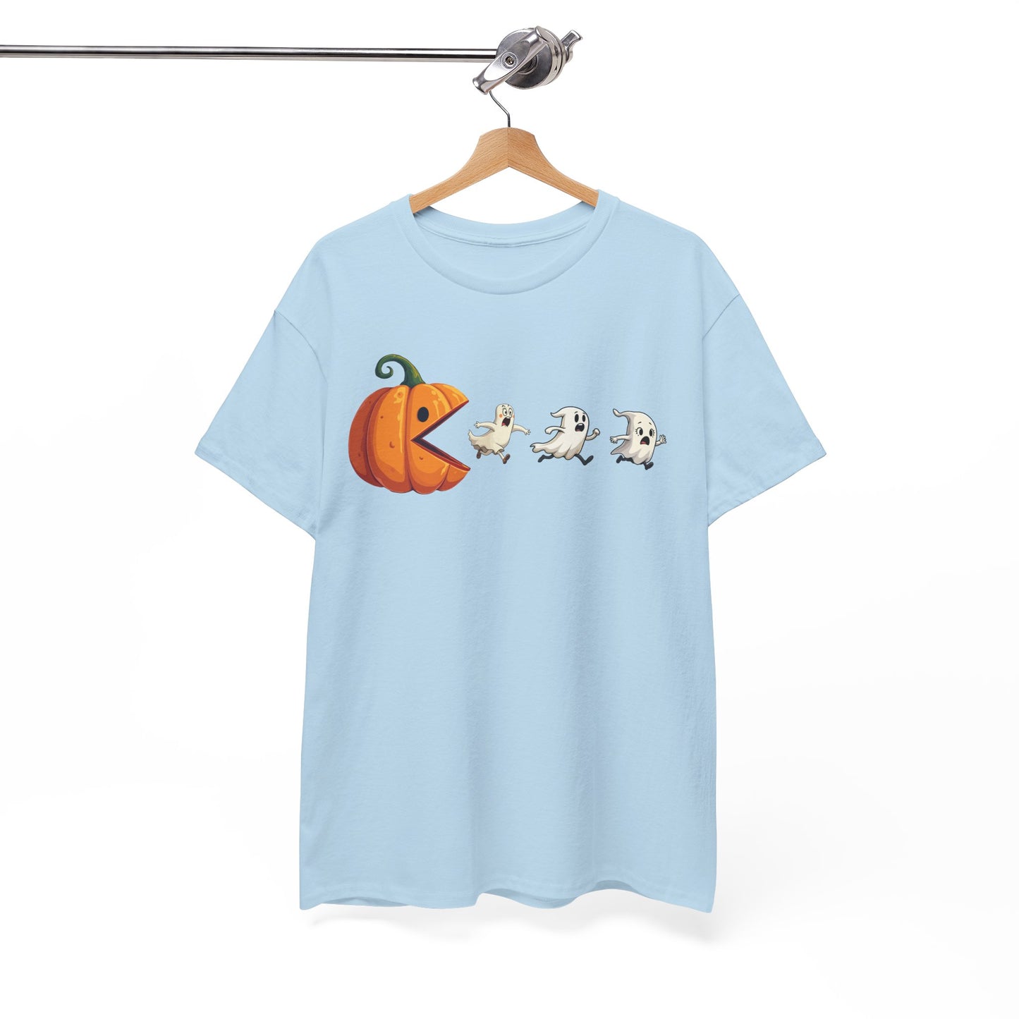 Playful Pumpkin Pac-Man Tee