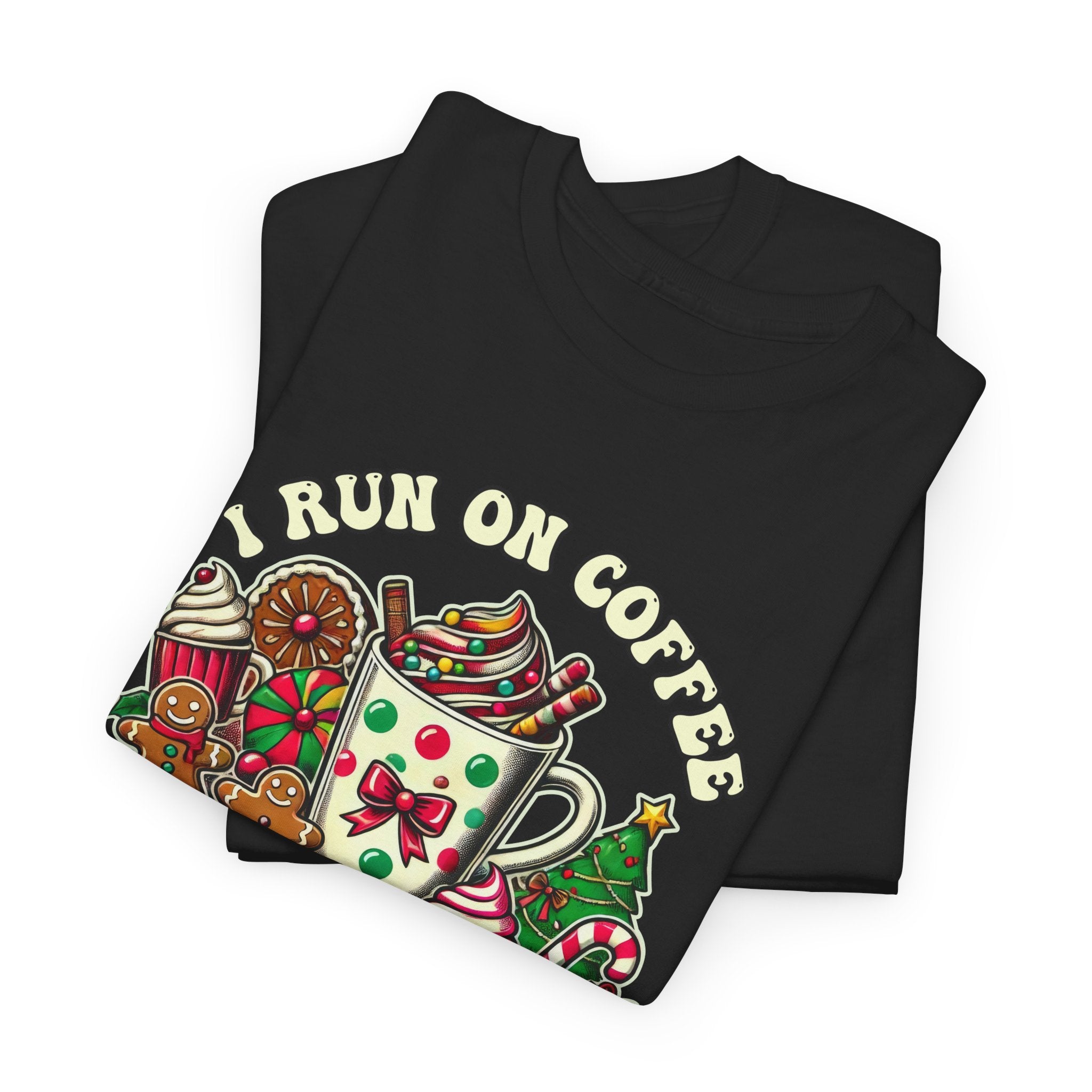 Funny Christmas Coffee Heavy Cotton Tee