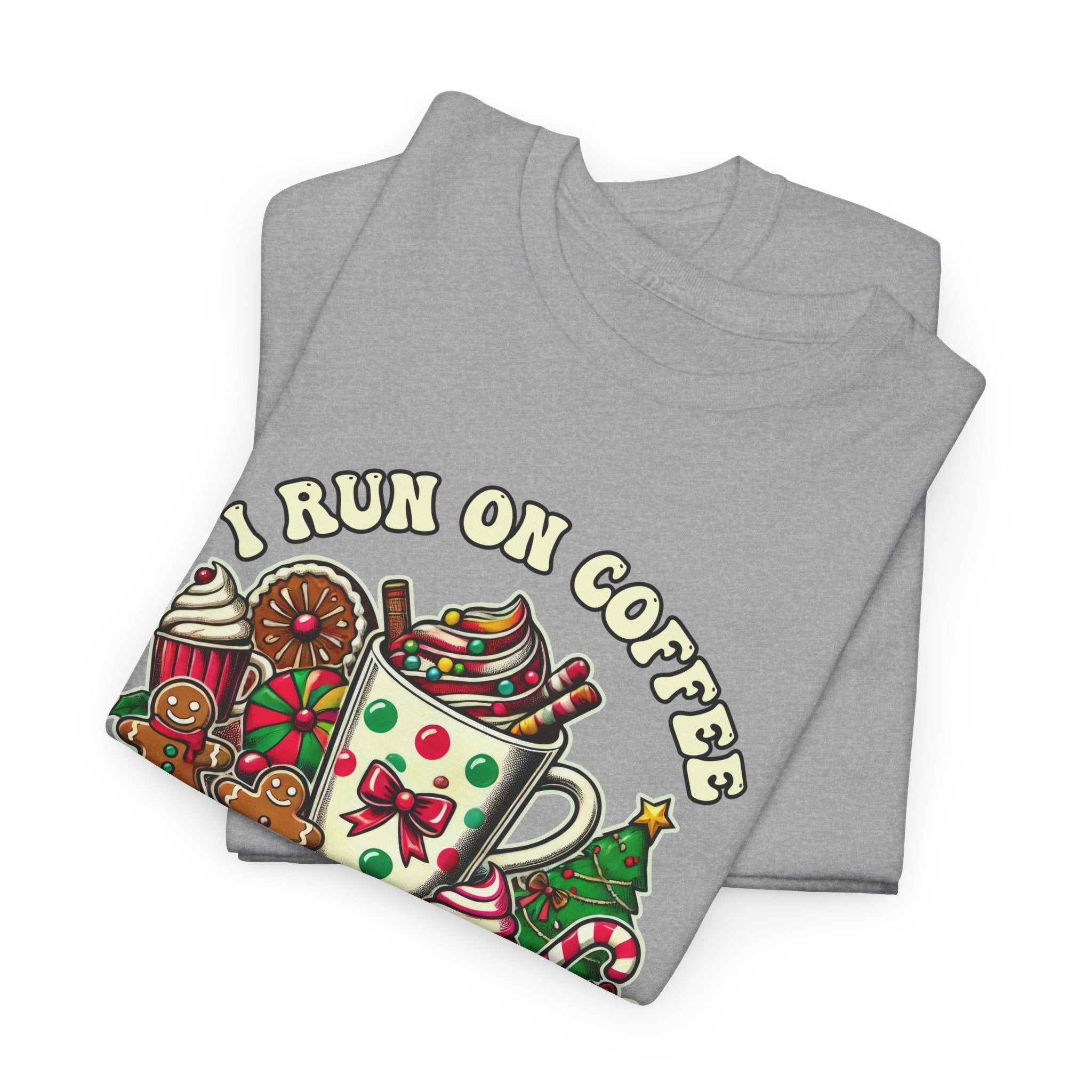 Funny Christmas Coffee Heavy Cotton Tee