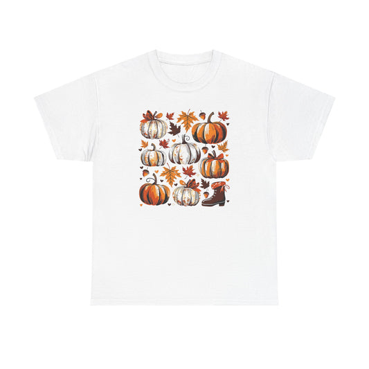 Pumpkin Patch & Autumn Leaves