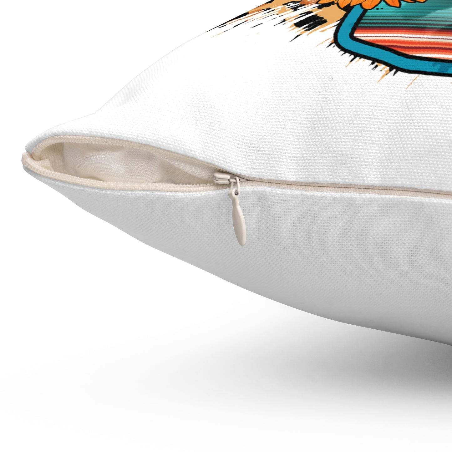 Spun Polyester Square Pillow