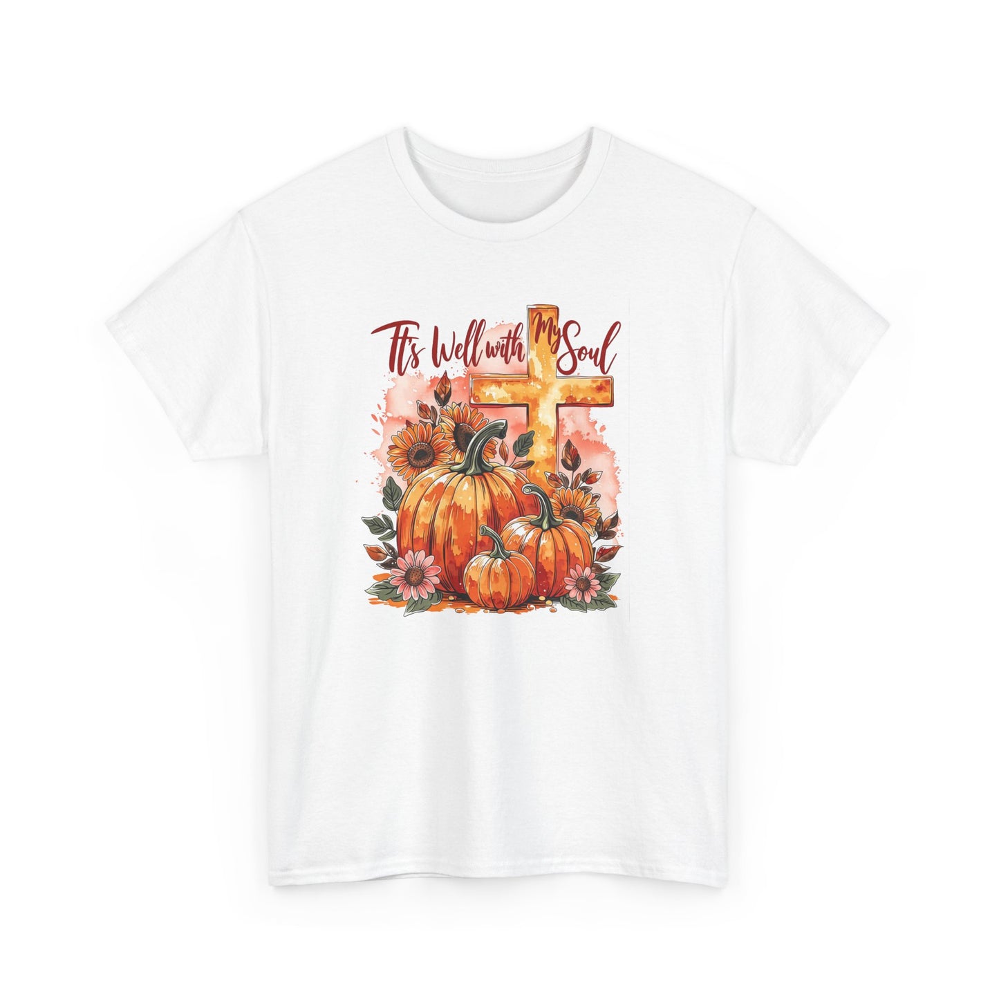 Fall Pumpkin Cross