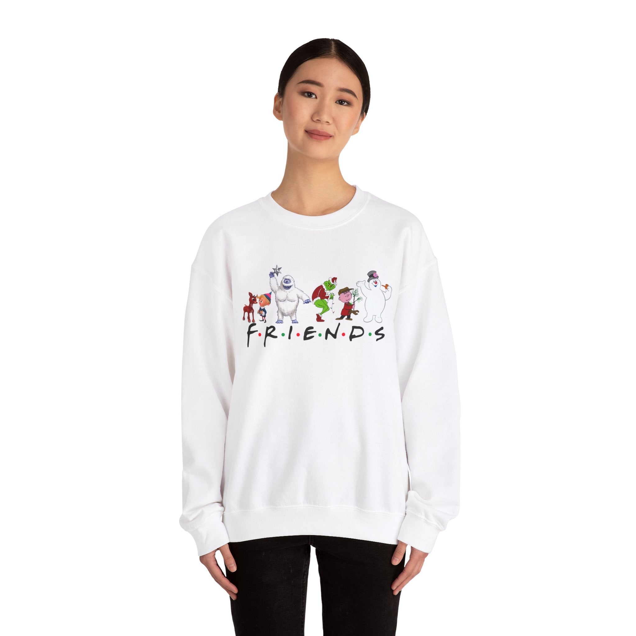 Whimsical Friends Crewneck Sweatshirt
