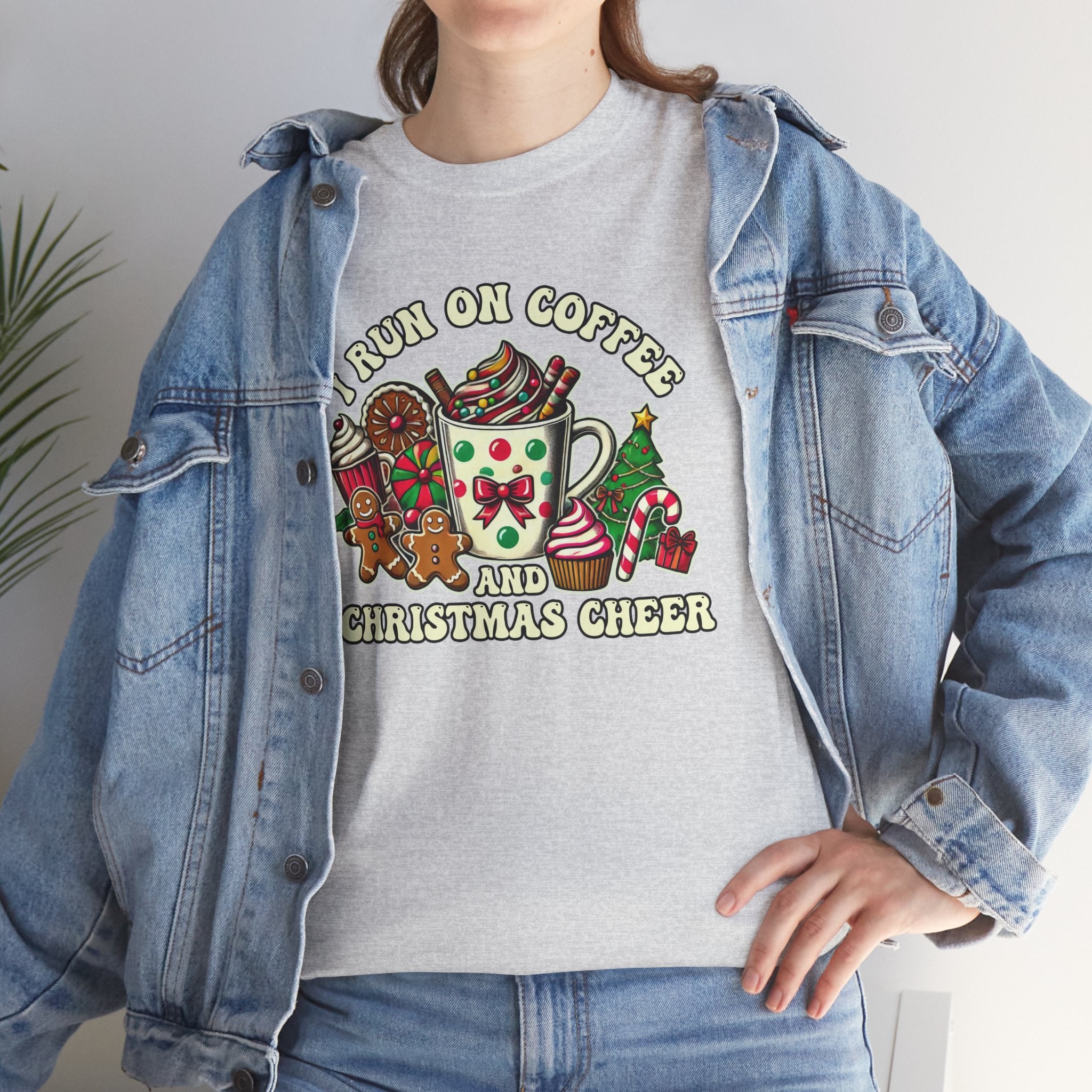 Funny Christmas Coffee Heavy Cotton Tee