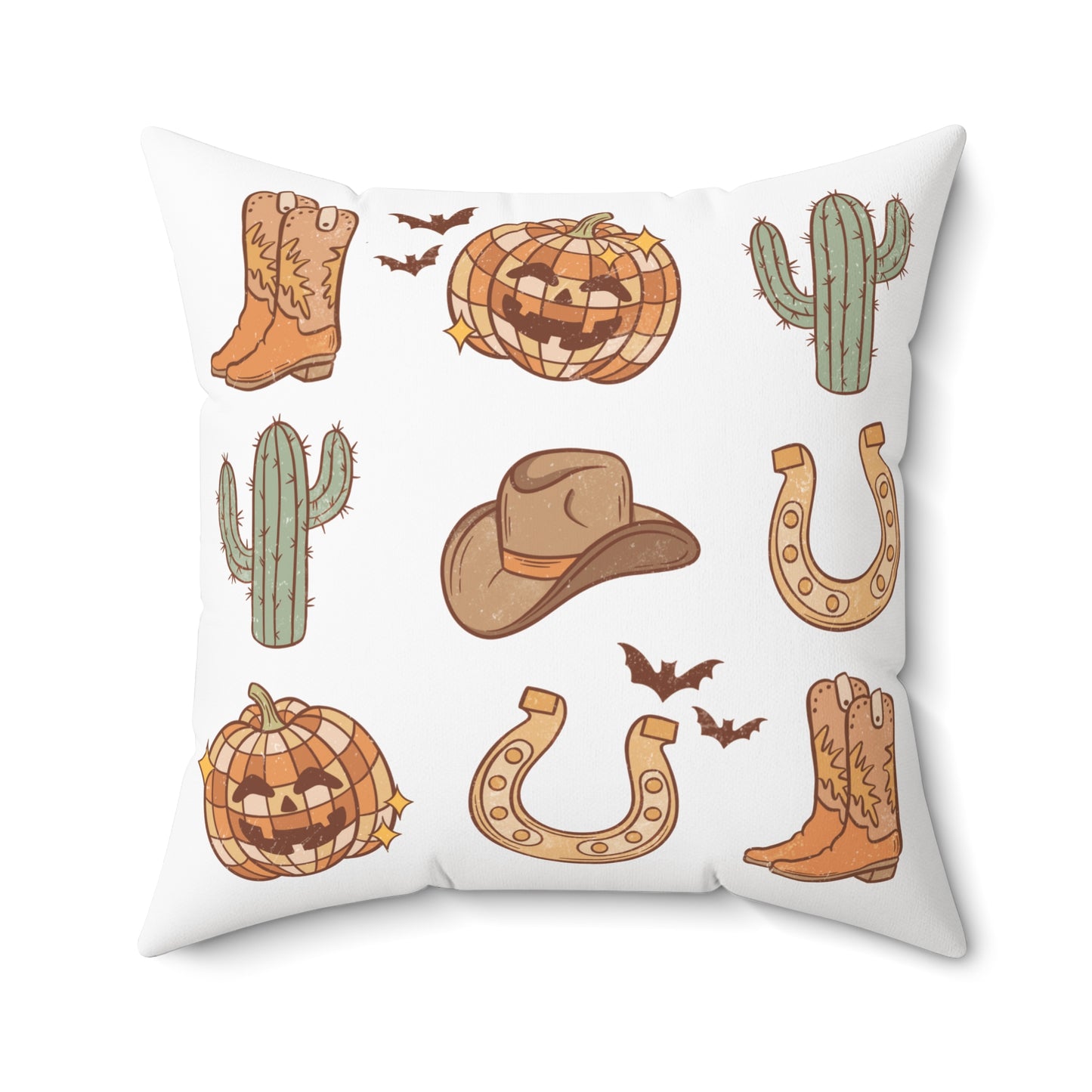 Spun Polyester Square Pillow