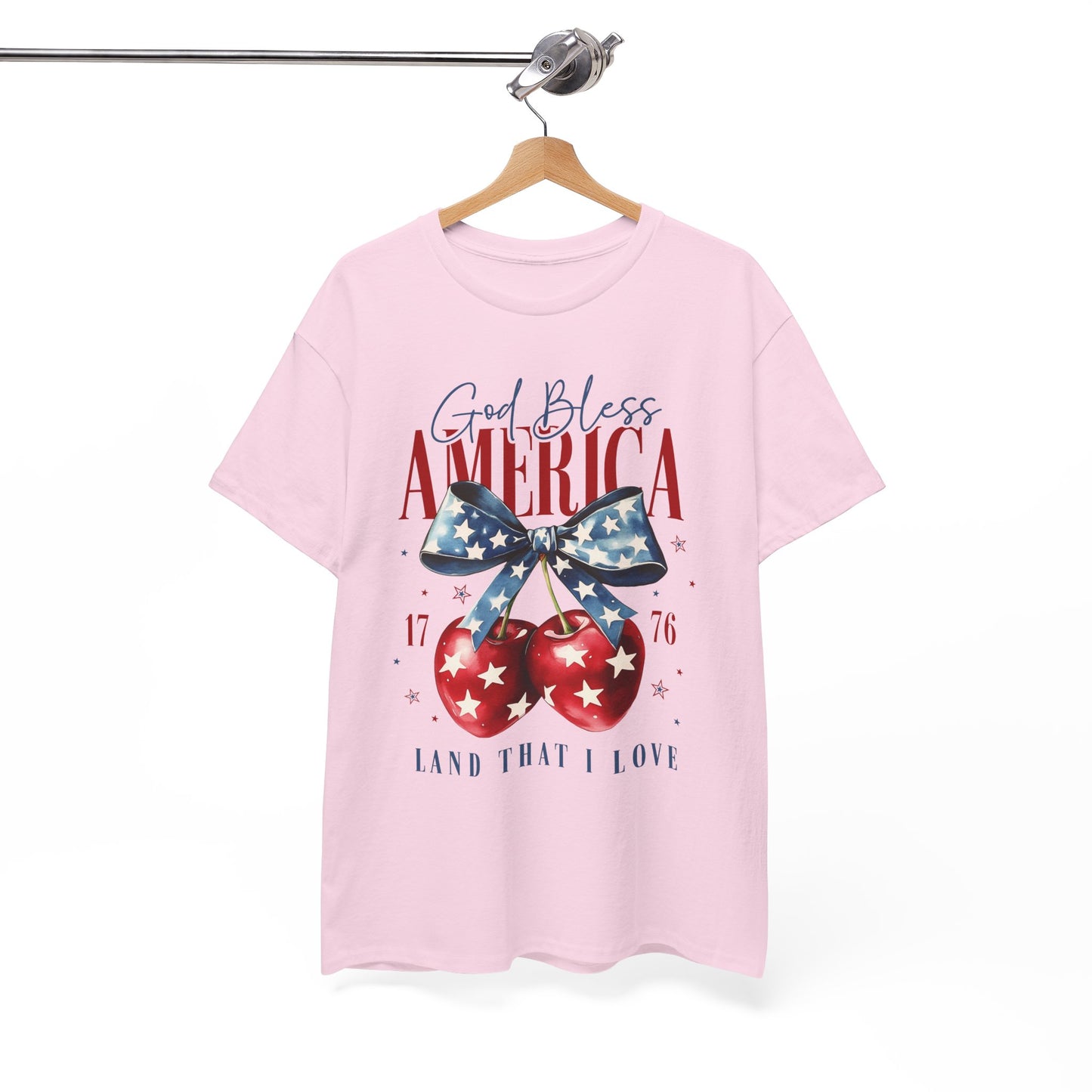 4th of July Tee - God Bless America Patriotic Shirt