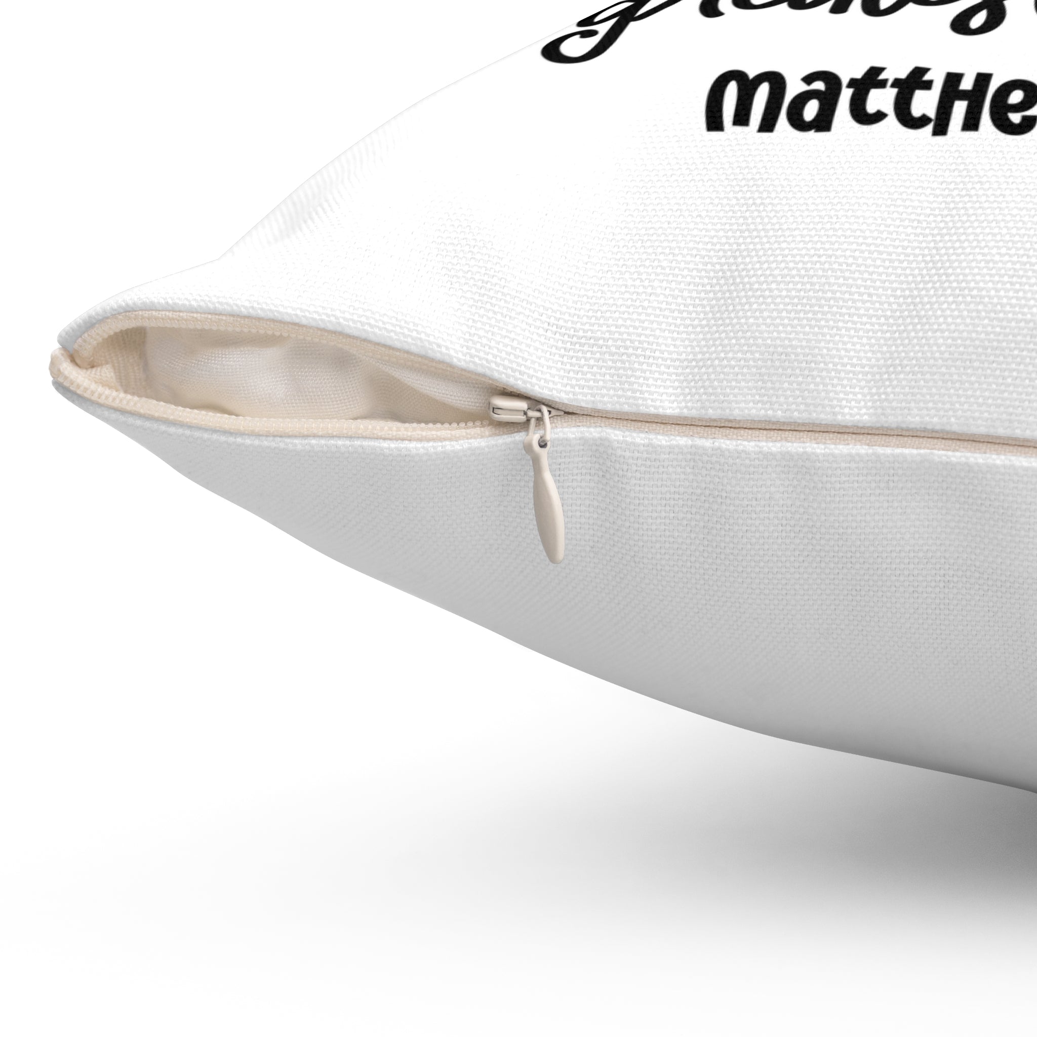 The Greatest Gift of All Nativity Square Pillow | Cozy Christmas Decor