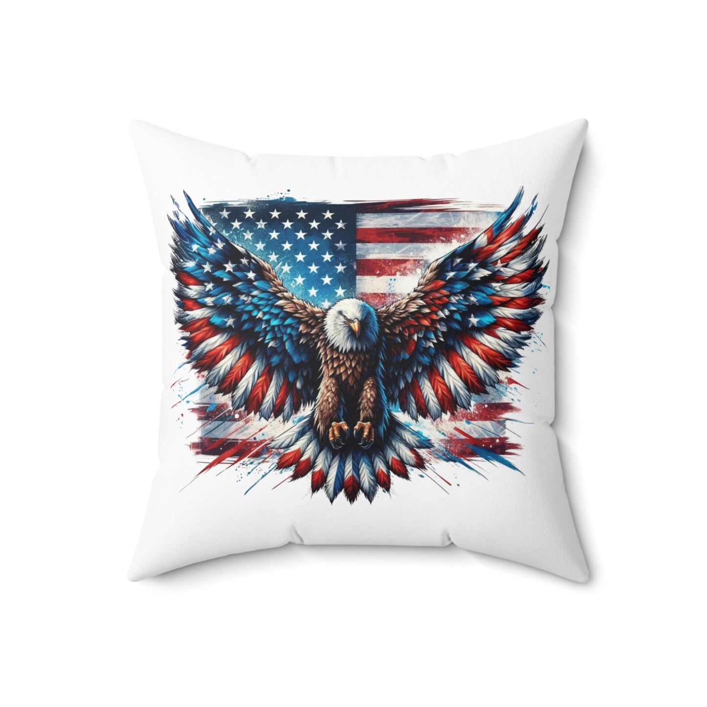 American Eagle Throw Pillow
