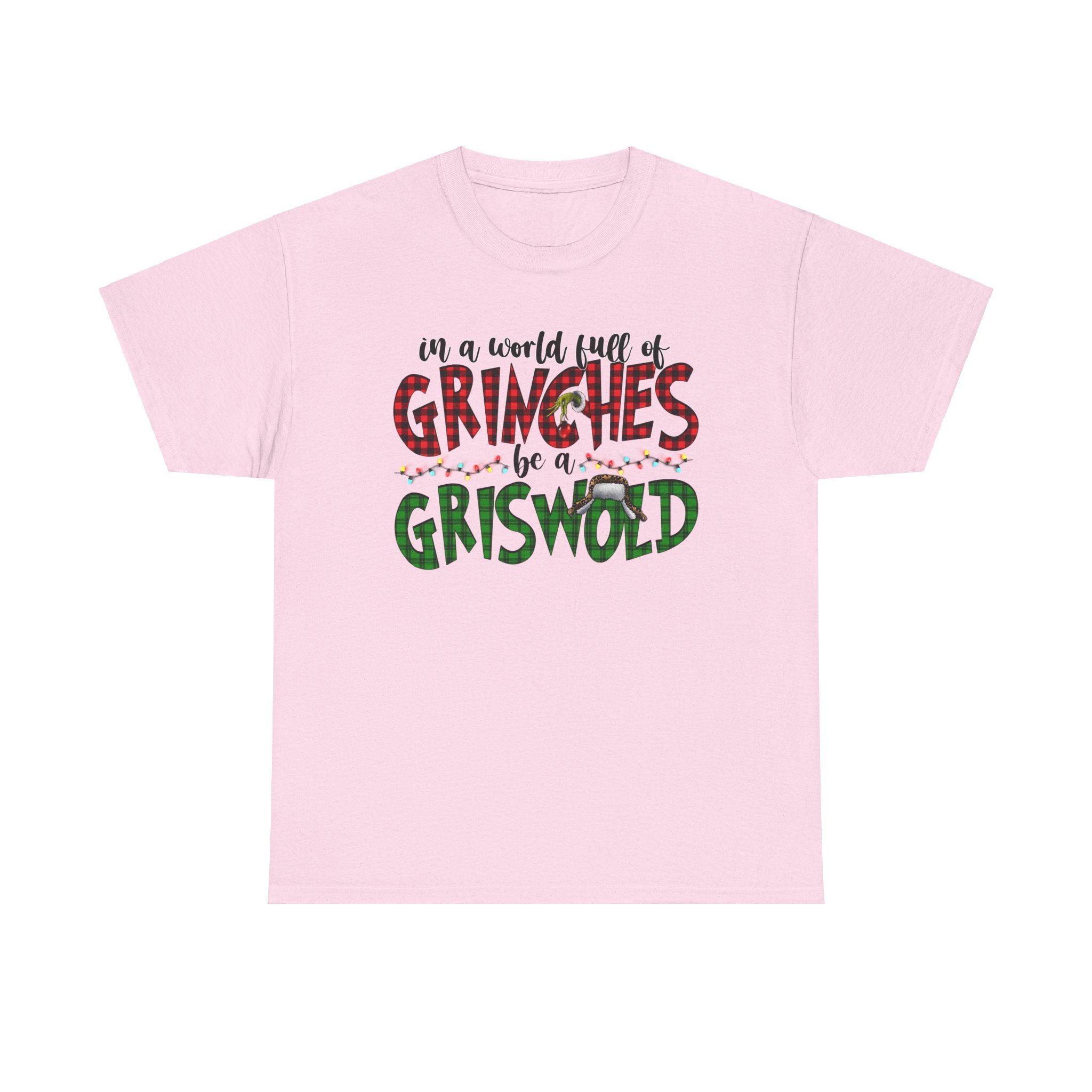Griswold Holiday Heavy Cotton Tee - Perfect for Christmas Celebrations