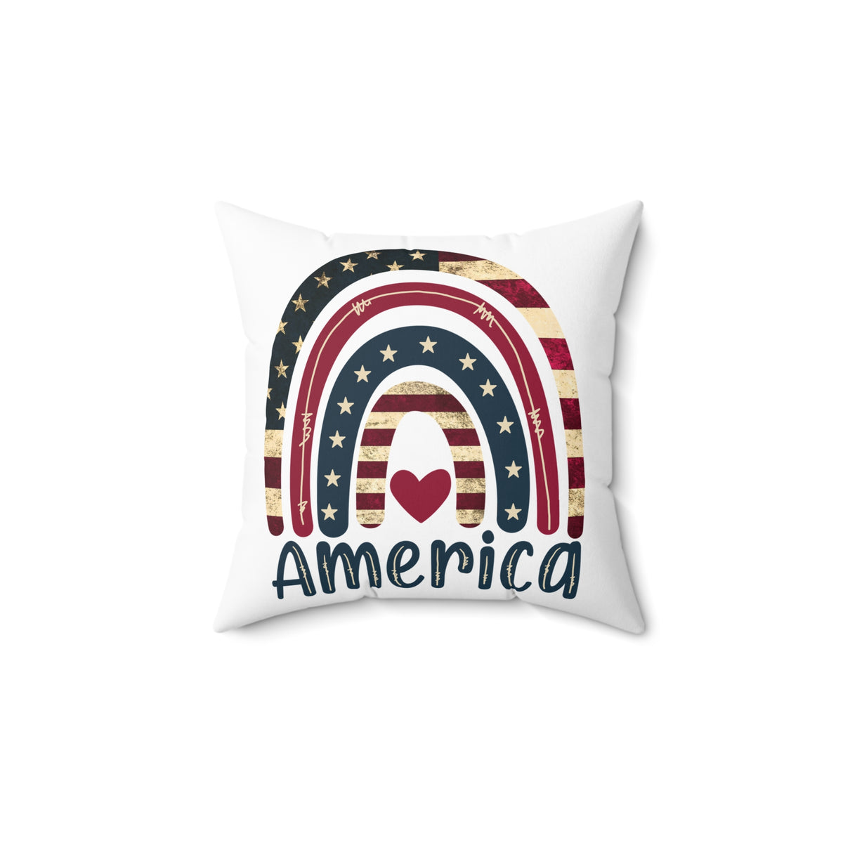 American Throw Pillow