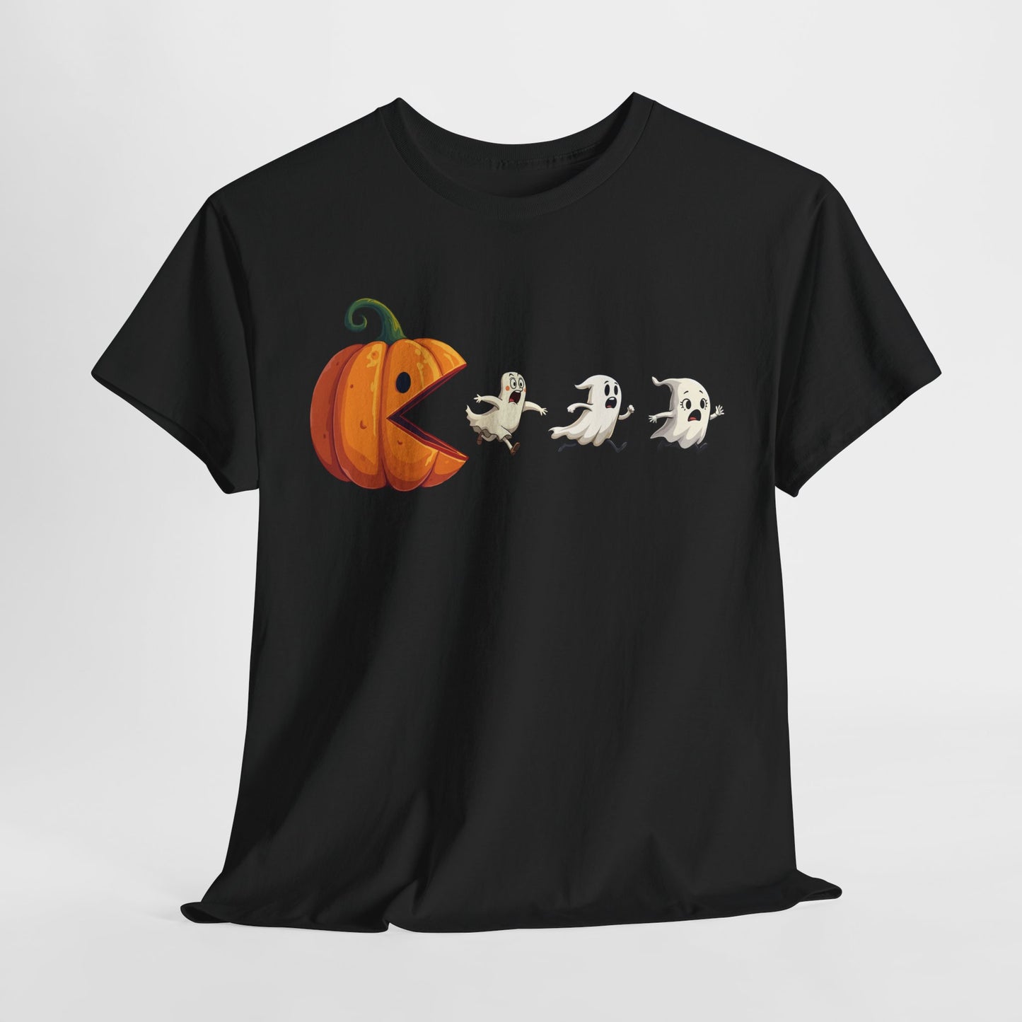 Playful Pumpkin Pac-Man Tee