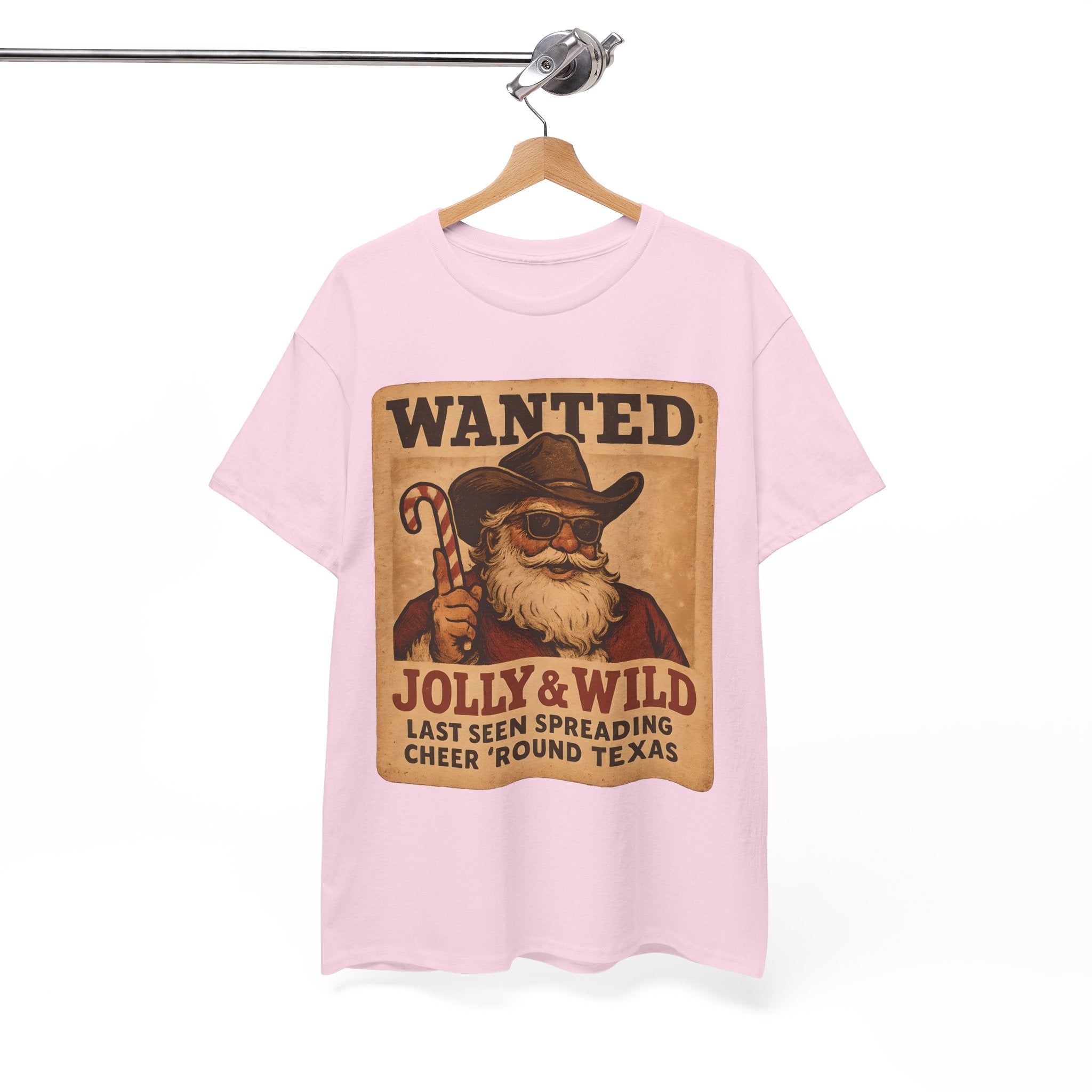 Wanted Jolly & Wild Santa T‑Shirt