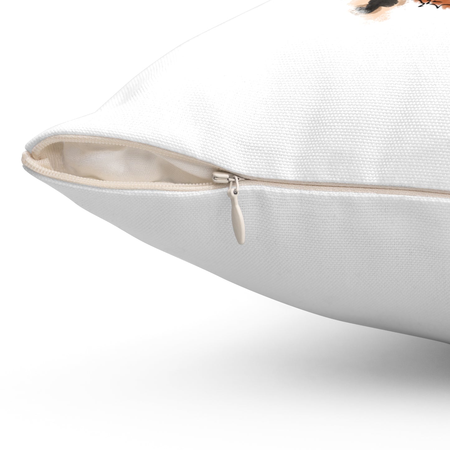 Highland Cow Throw Pillow