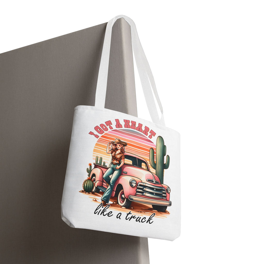 Heart Like a Truck Tote Bag