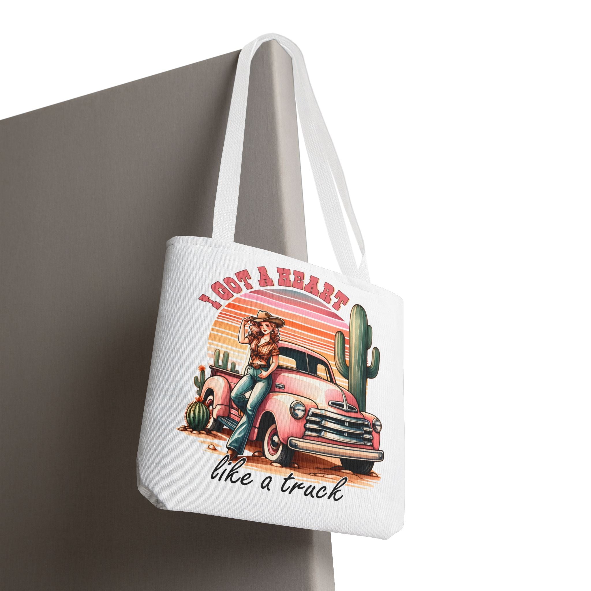 Heart Like a Truck Tote Bag