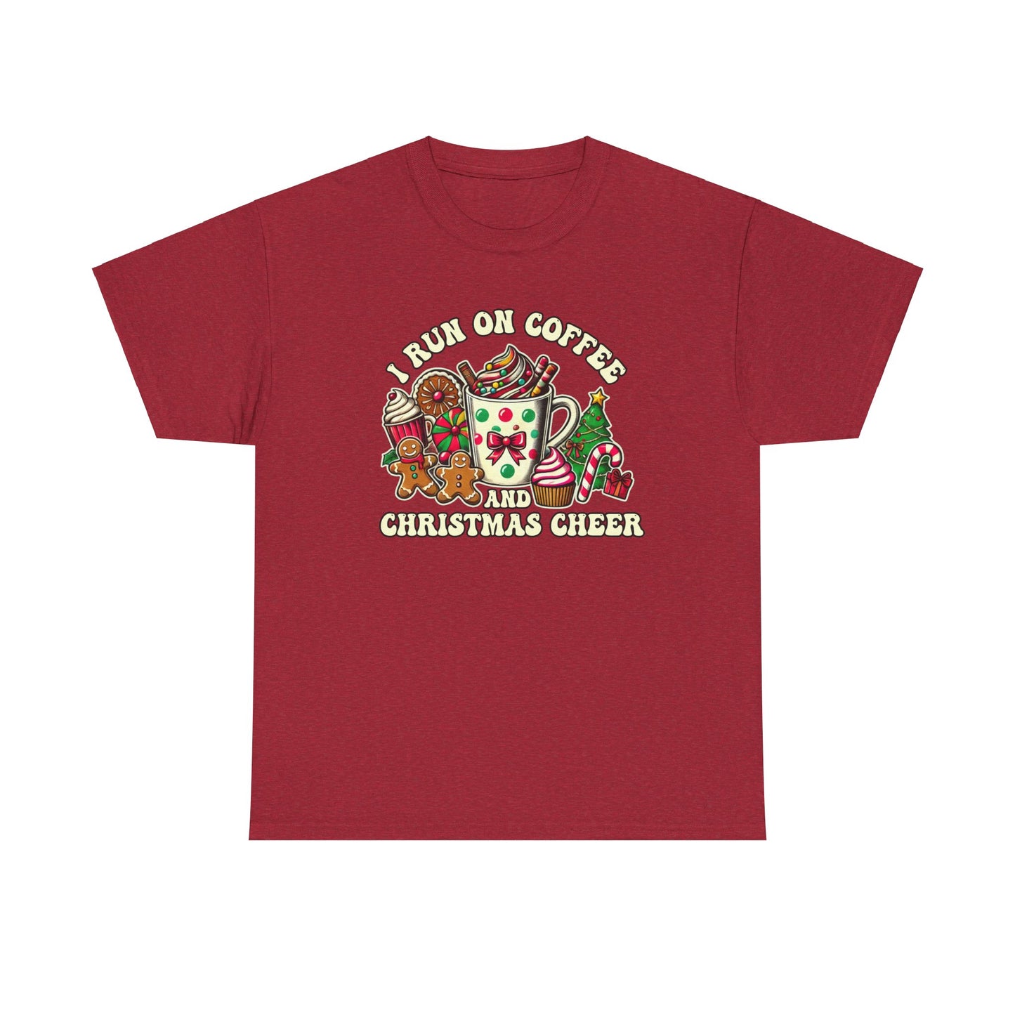 Funny Christmas Coffee Heavy Cotton Tee