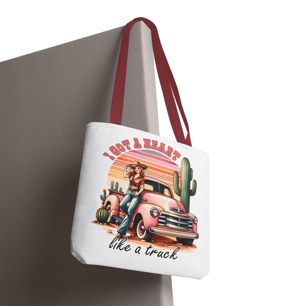 Heart Like a Truck Tote Bag