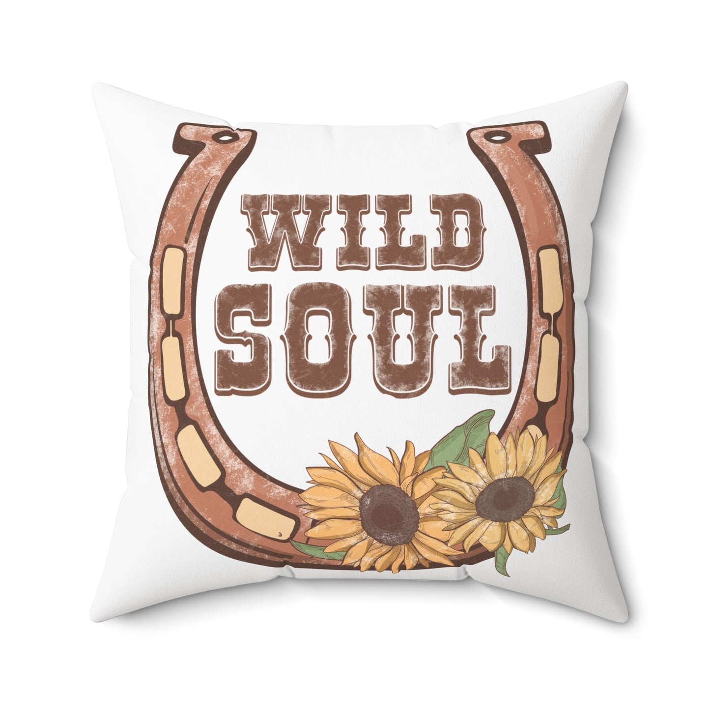 Spun Polyester Square Pillow