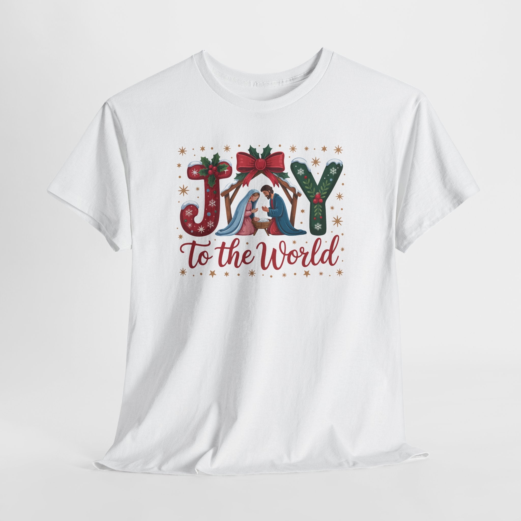 Joy to the World Christmas Tee