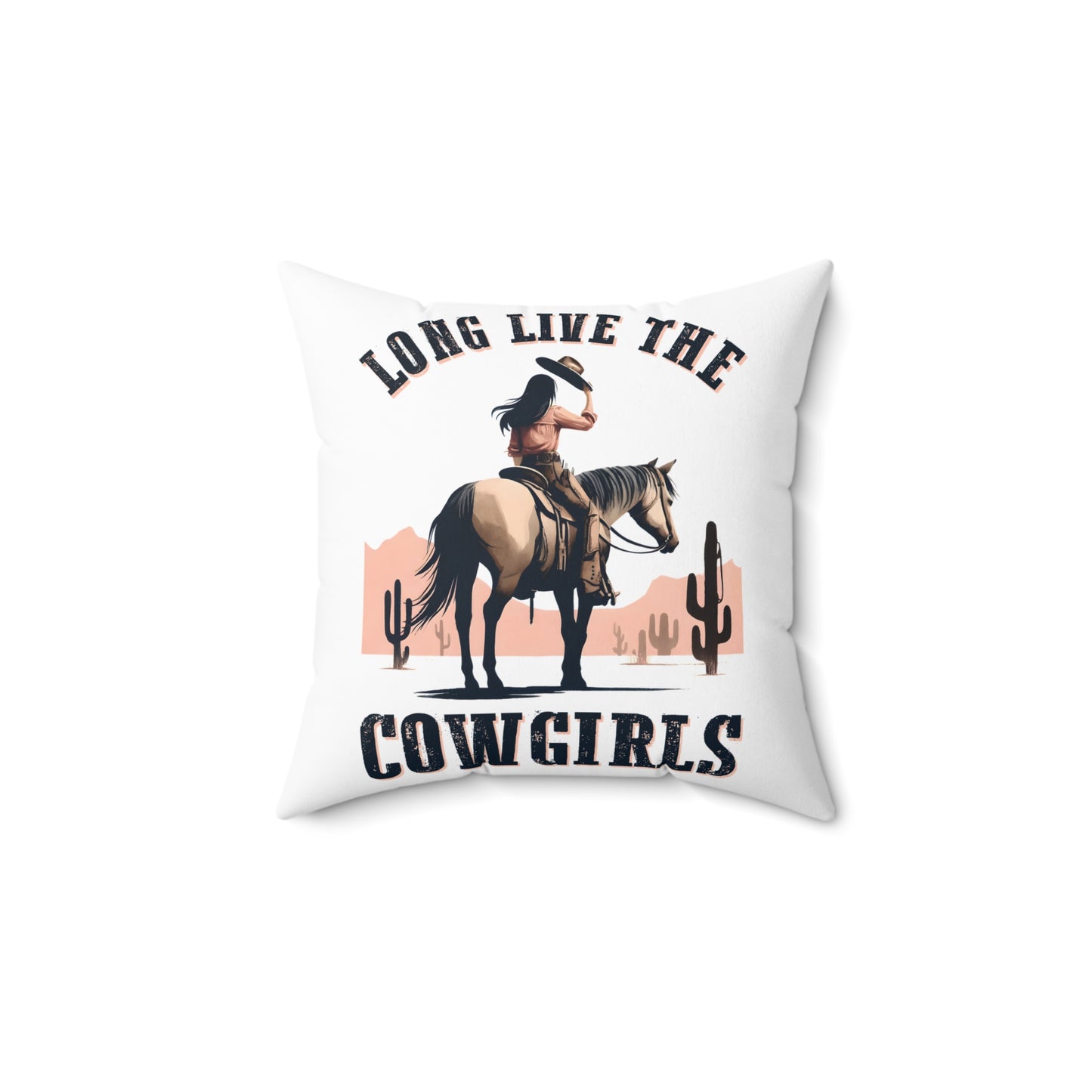 Spun Polyester Square Pillow
