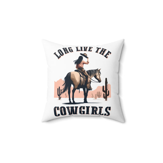 Spun Polyester Square Pillow
