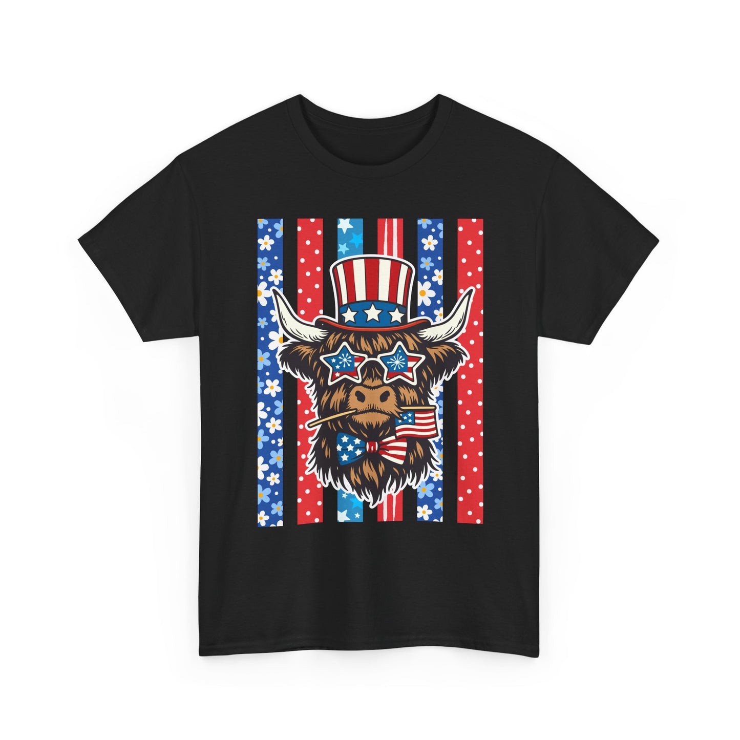 American Flag Western Tee (Stars & Stripes)