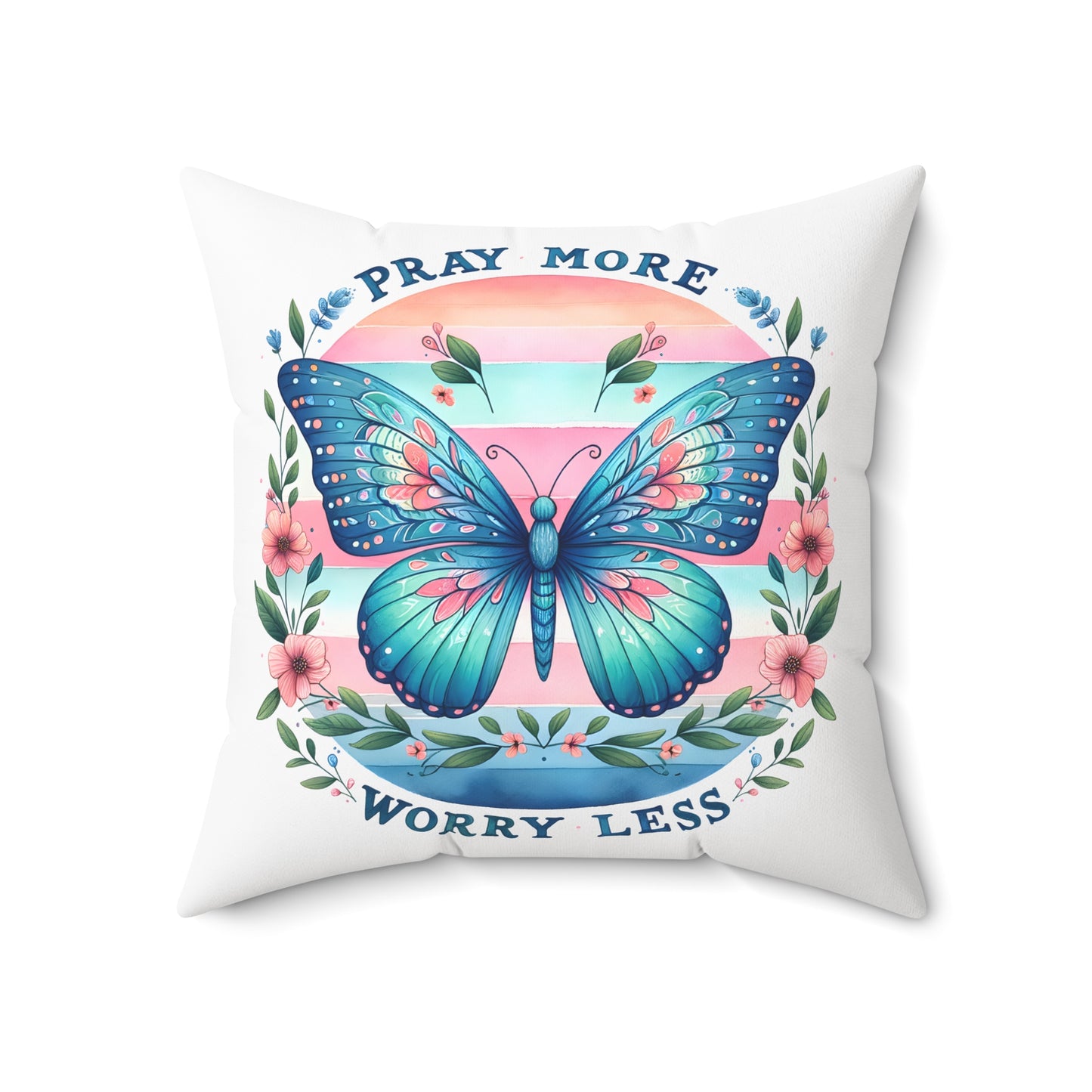 Spun Polyester Square Pillow