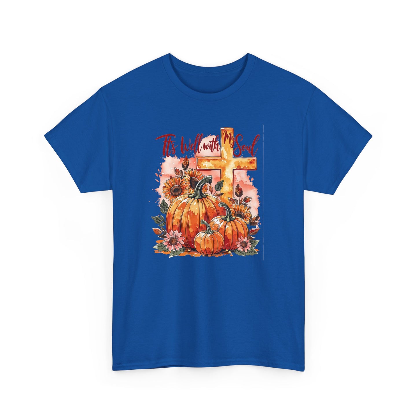Fall Pumpkin Cross