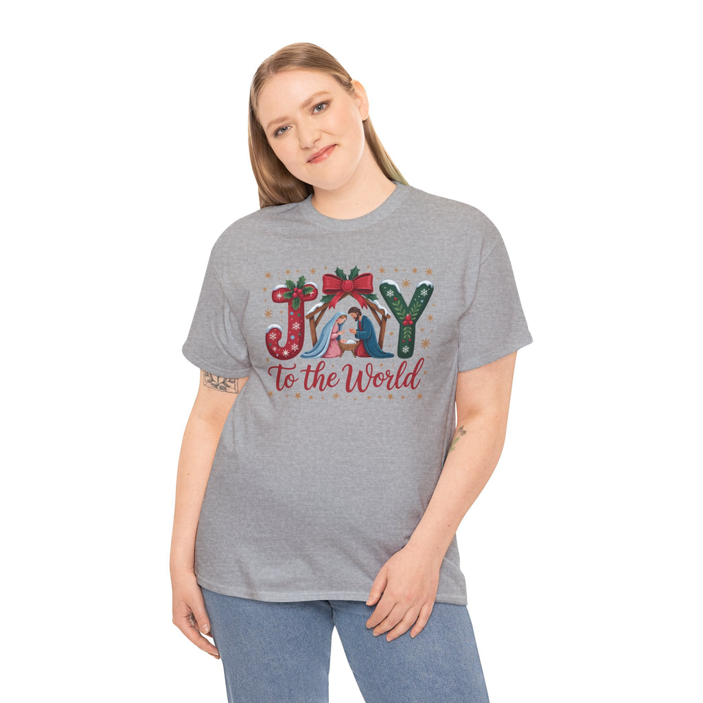 Joy to the World Christmas Tee